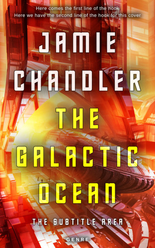 3D mockup of Cumin #31408 - Premade Science Fiction Book Cover