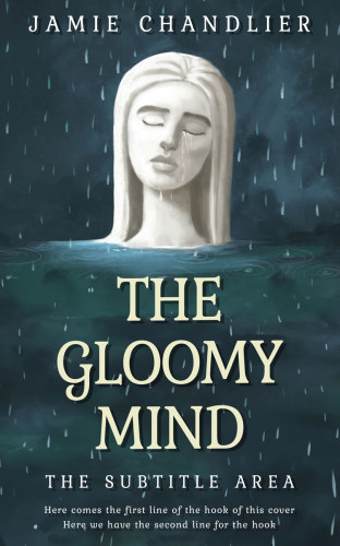 3D mockup of Pickled Bluewood #31586 - Premade Literary Fiction Book Cover