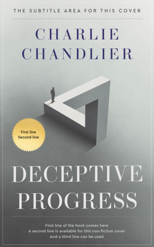 3D mockup of Kangaroo #31612 - Premade Abstract Book Cover