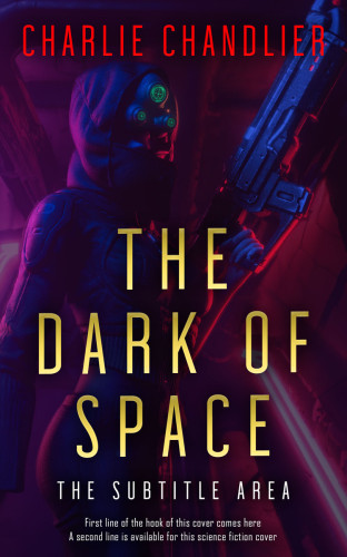 3D mockup of Violet #31631 - Premade Science Fiction Book Cover