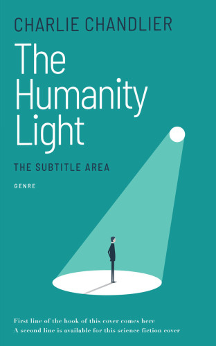 3D mockup of Eastern Blue #31667 - Premade Business Book Cover