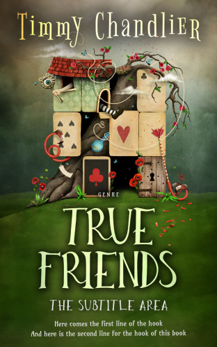 3D mockup of Woodland #31699 - Premade Surreal Book Cover