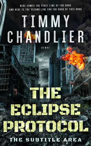 3D mockup of Akaroa #31756 - Premade Apocalyptica Book Cover