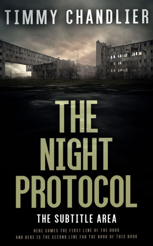 3D mockup of Tallow #31770 - Premade Apocalyptica Book Cover