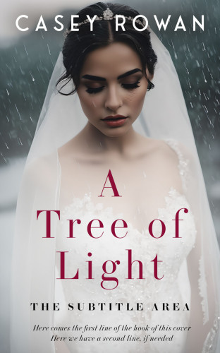 3D mockup of Cloud #31893 - Premade Romance Book Cover