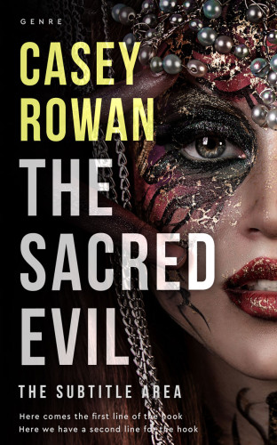 3D mockup of Chino #31958 - Premade Fantasy Book Cover