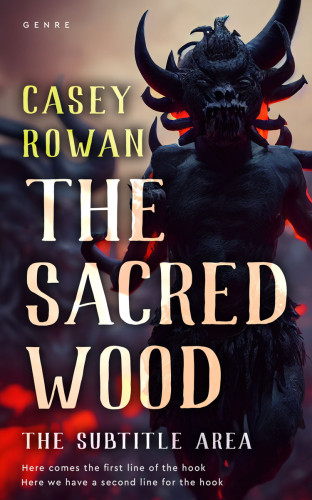 3D mockup of Cameo #31964 - Premade Fantasy Book Cover