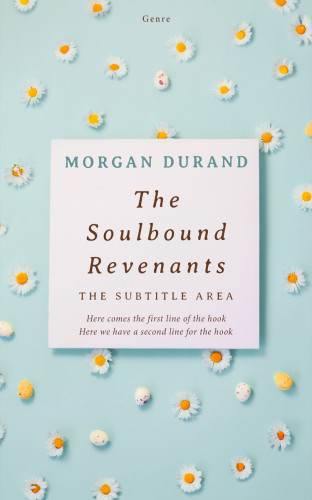 3D mockup of Nebula #32037 - Premade Poetry Book Cover