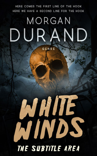 3D mockup of Sorrell Brown #32065 - Premade Horror Book Cover