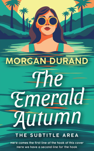 3D mockup of Elm #32084 - Premade Travel Book Cover