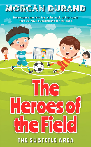 3D mockup of Earls Green #32134 - Premade Sports & Fitness Book Cover