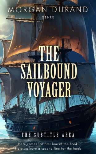 3D mockup of Ebony Clay #32147 - Premade Historical Book Cover