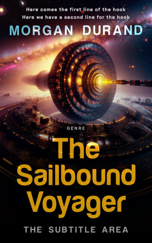 3D mockup of Tussock #32175 - Premade Science Fiction Book Cover