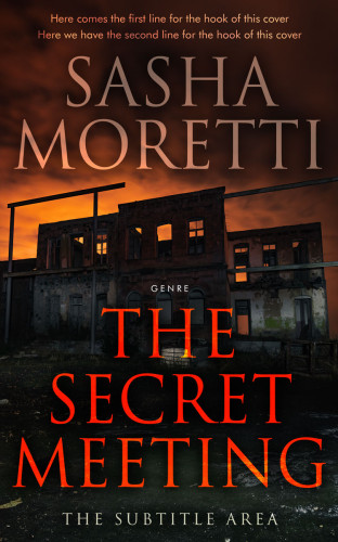 3D mockup of Oil #32216 - Premade Mystery & Thriller & Suspense Book Cover