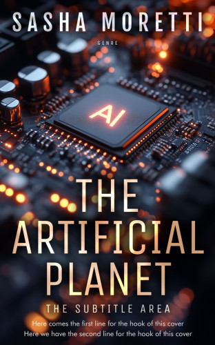 3D mockup of Baltic Sea #32222 - Premade Science Fiction Book Cover