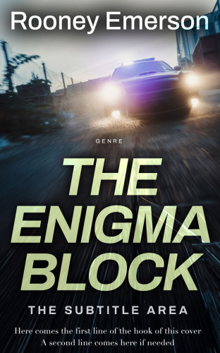 3D mockup of Foggy Gray #32391 - Premade Mystery & Thriller & Suspense Book Cover