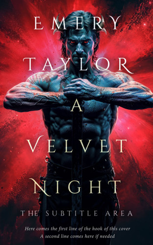 3D mockup of Chestnut Rose #32468 - Premade Fantasy Book Cover