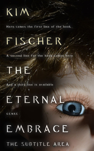 3D mockup of Oil #32660 - Premade Horror Book Cover