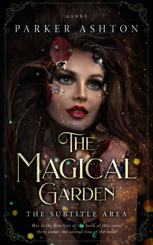 3D mockup of Gondola #32813 - Premade Fantasy Book Cover