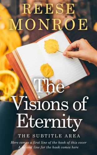 3D mockup of Gold Sand #32831 - Premade Poetry Book Cover