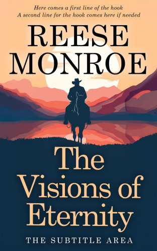 3D mockup of Cloud Burst #32833 - Premade Travel Book Cover