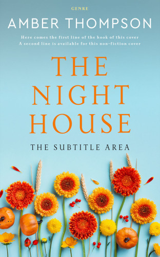 3D mockup of Aqua Island #32902 - Premade Poetry Book Cover