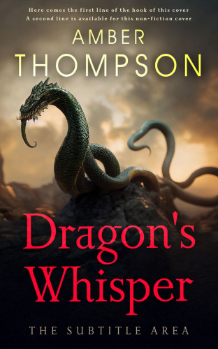 3D mockup of My Pink #32919 - Premade Fantasy Book Cover