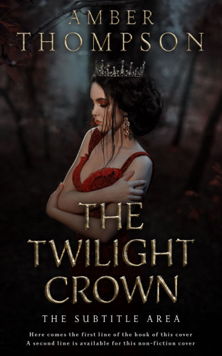 3D mockup of Cod Gray #32932 - Premade Fantasy Book Cover