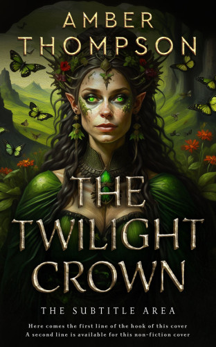 3D mockup of Gordons Green #32938 - Premade Fantasy Book Cover