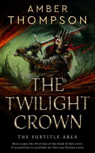 3D mockup of Eternity #32940 - Premade Fantasy Book Cover