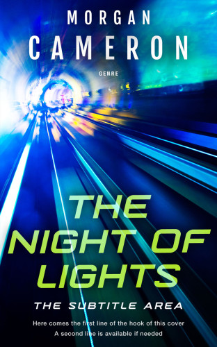 3D mockup of Beryl Green #33009 - Premade Science Fiction Book Cover