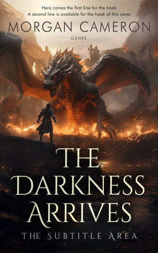 3D mockup of Cameo #33158 - Premade Fantasy Book Cover