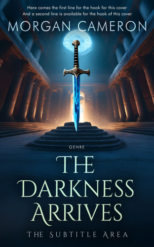 3D mockup of Big Stone #33160 - Premade Fantasy Book Cover