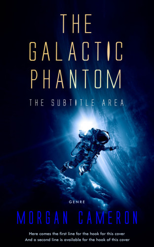 3D mockup of Black Pearl #33202 - Premade Science Fiction Book Cover