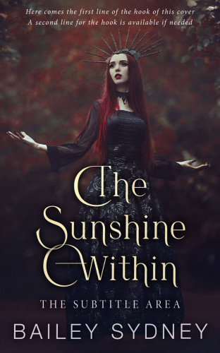 3D mockup of Thunder #33385 - Premade Fantasy Book Cover