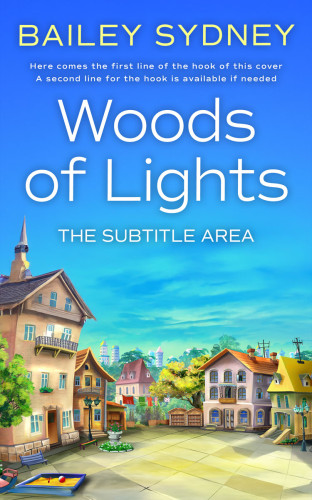 3D mockup of Picton Blue #33401 - Premade Travel Book Cover