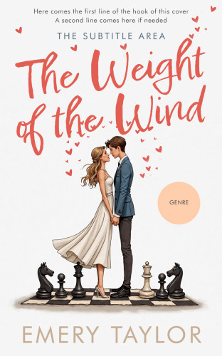 3D mockup of Pampas #335766 - Premade Romance Book Cover