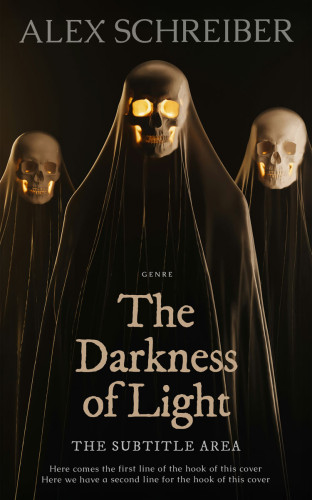 3D mockup of Oil #335889 - Premade Horror Book Cover