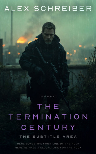 3D mockup of Bunker #33703 - Premade Apocalyptica Book Cover