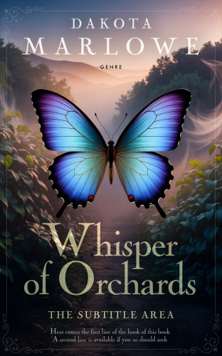 3D mockup of Shark #33732 - Premade Poetry Book Cover