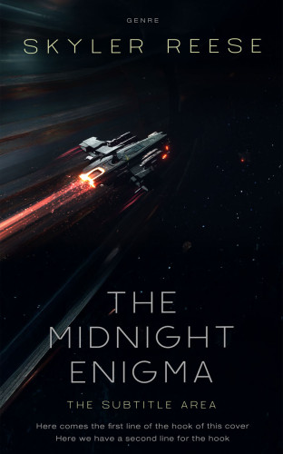 3D mockup of Bunker #33852 - Premade Science Fiction Book Cover