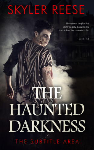 3D mockup of Woodsmoke #33902 - Premade Horror Book Cover