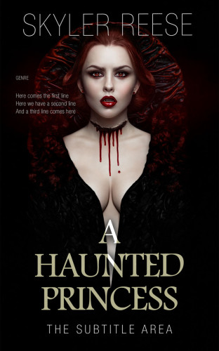 3D mockup of Malta #33904 - Premade Horror Book Cover