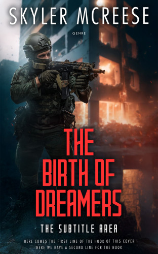 3D mockup of Japonica #33949 - Premade Apocalyptica Book Cover | BookCoverZone