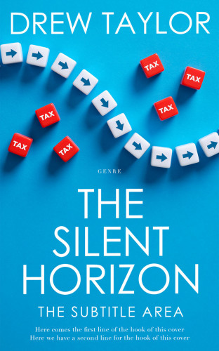 3D mockup of Cerulean #34025 - Premade Business Book Cover