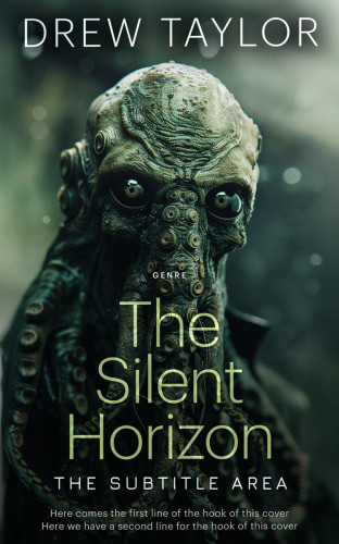 3D mockup of Racing Green #34044 - Premade Science Fiction Book Cover