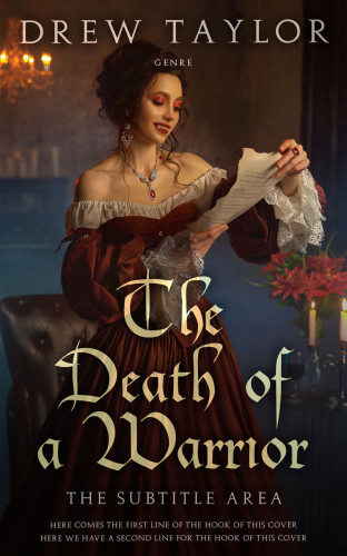 3D mockup of Cocoa Brown #34056 - Premade Historical Book Cover