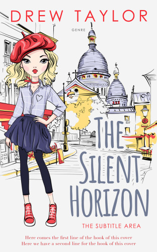 3D mockup of Bright Gray #34064 - Premade Travel Book Cover