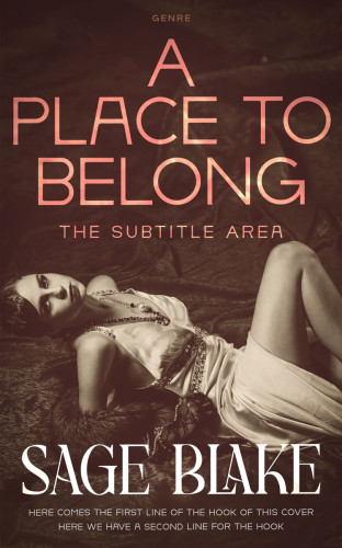 3D mockup of Crater Brown #34164 - Premade Erotica Book Cover | BookCoverZone