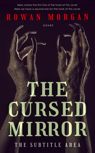 3D mockup of Gondola #34185 - Premade Horror Book Cover